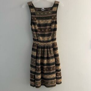 Missoni Dress Women high waist sleeveless Medium open back midi